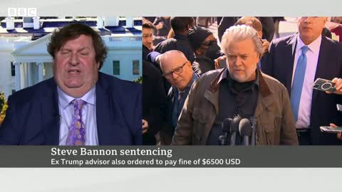 Donald Trump’s former adviser steve Bannon sentenced to four month in jail