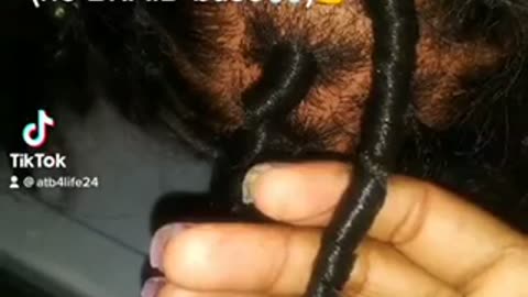 A Tech To Keep Your Braids or Locs in Place