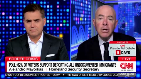 CNN Poll: Majority Support Deporting Illegals Biden Allowed In; Mayorkas Unmoved 📊🛂