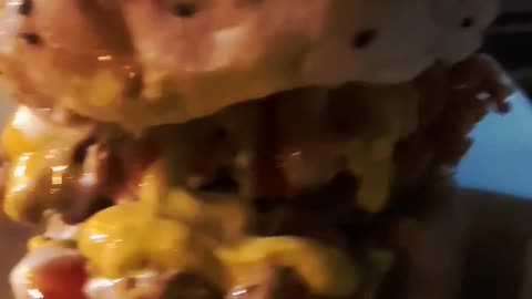 I tried Big Broast zinger burger 🍔 #food