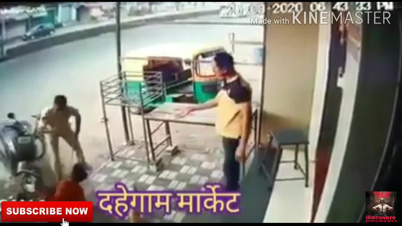 Police Beating Lockdown Violators in Covid