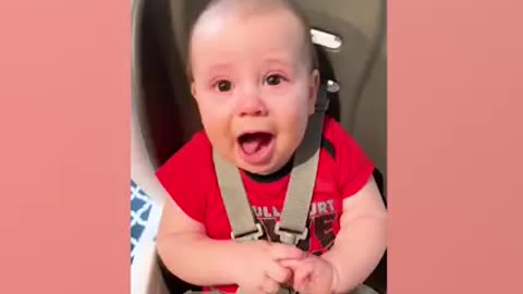 Funny Baby Expressions When Eating 😍