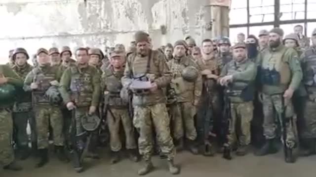 Ukrainian Troops Message To Their President Volodymyr Zelensky