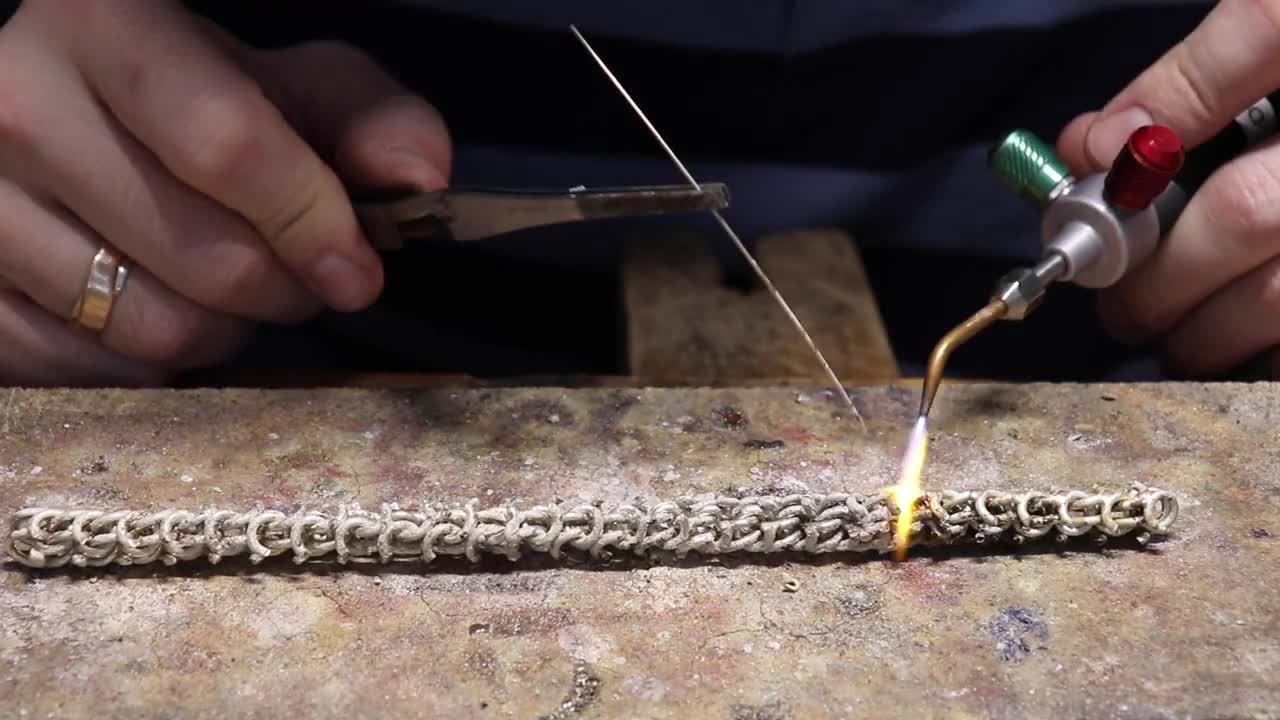 How it's made - Handmade Silver Bracelet Bismarсk