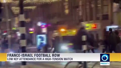 France-Israel football match under lockdown