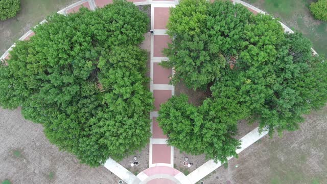 Drone view - UTSA downtown San Antonio