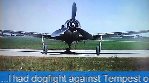 Willi Reschke on the RNZAF Tempest claim