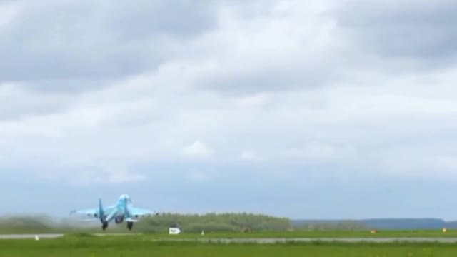 Combat work of Su-34 front-line bombers during the operation in Ukraine