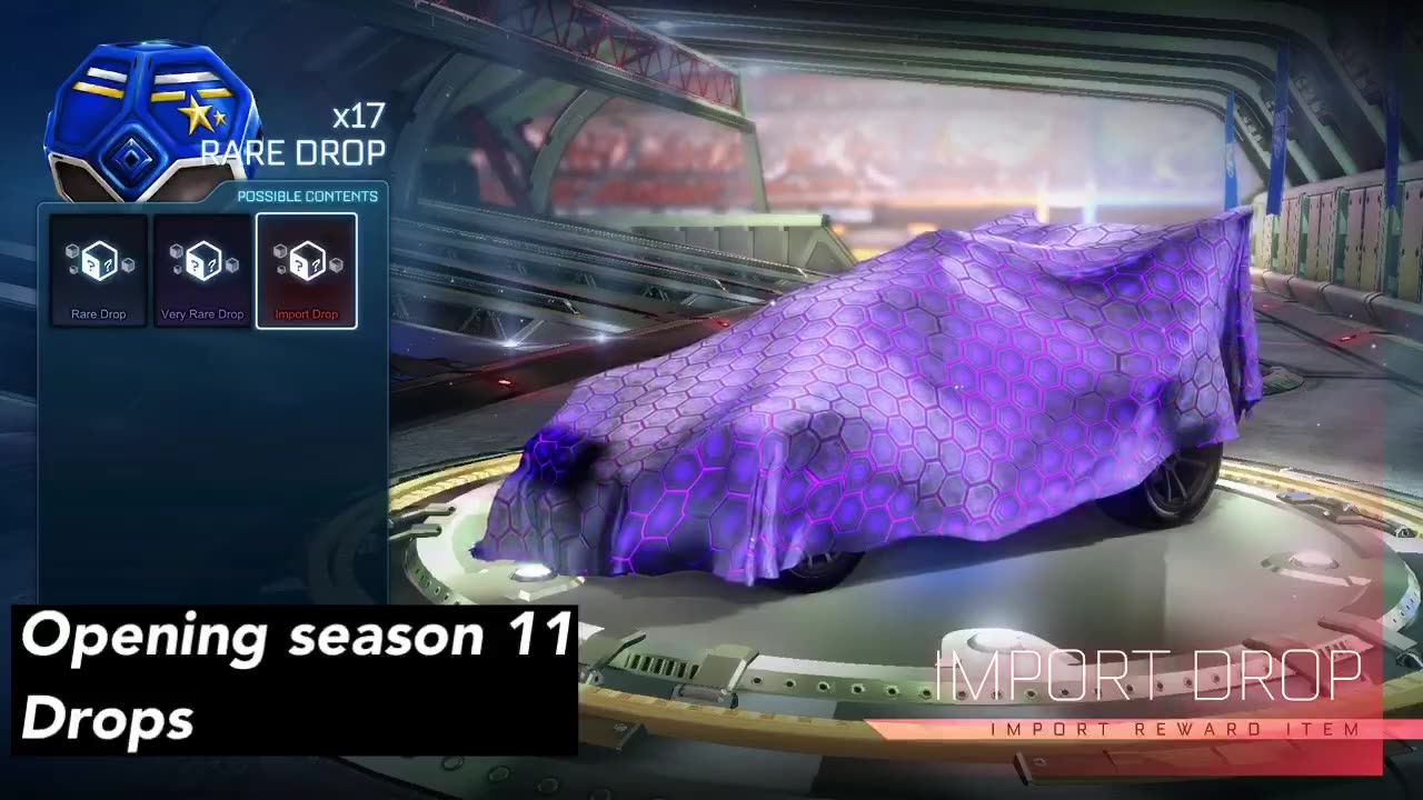 Rocket league season 11 drops