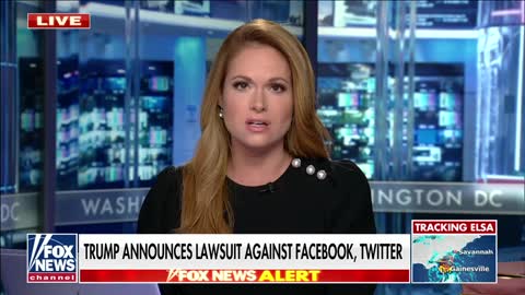 Fox New: Trump announces lawsuit against Facebook, Twitter