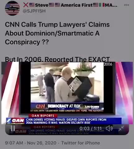 CNN Flip Flops about Voting Machine Safety