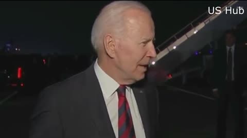 President Joe Biden travels to White House on Air Force One After the CNN Town Hall with Don Lemon