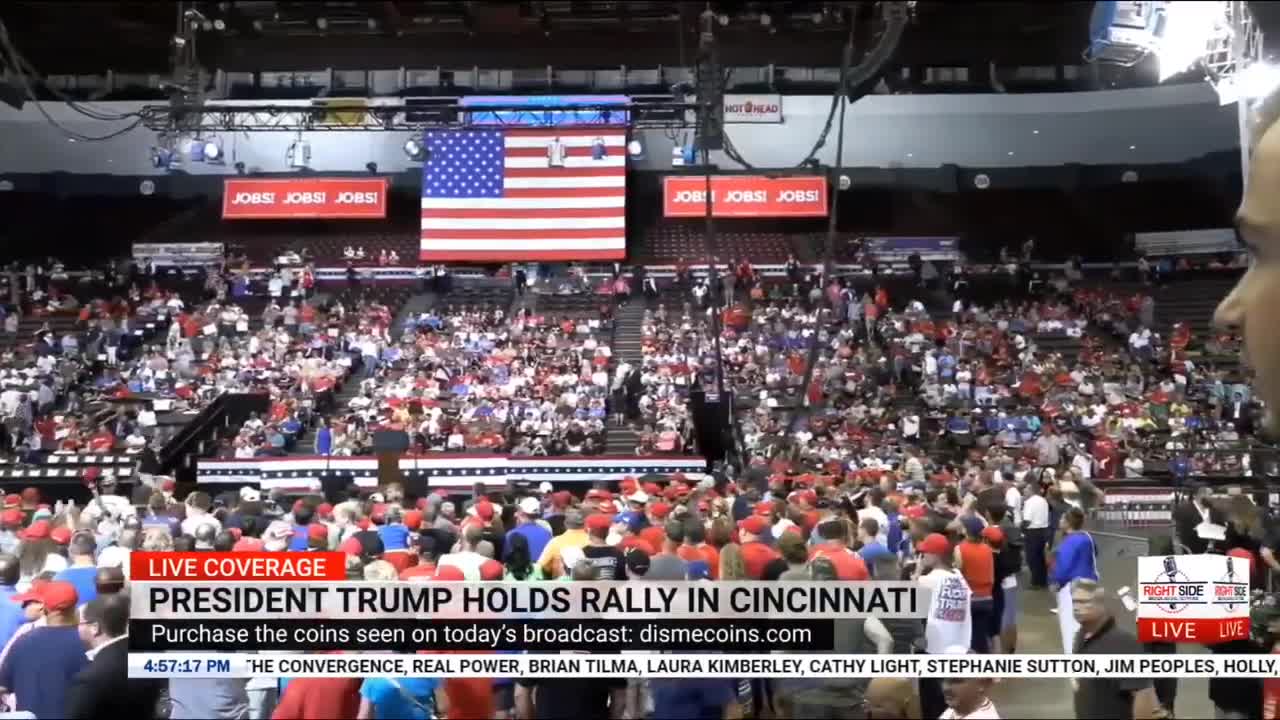 #WalkAway -- Brandon Straka speaks at Trump Rally in Cincinnati 8/01/19