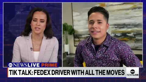 Tik Talk_ Dancing FedEx driver shows off viral moves