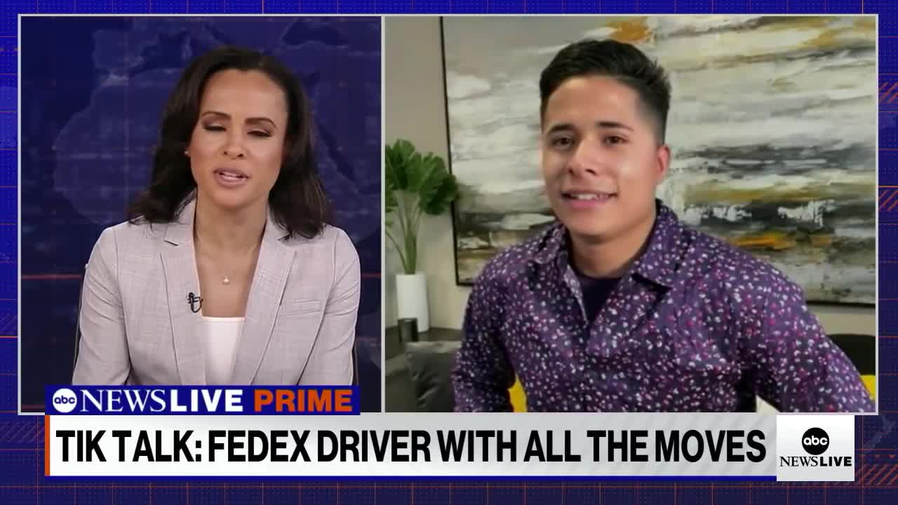 Tik Talk_ Dancing FedEx driver shows off viral moves