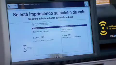 Paraguai implementa voto eletrônico com impressão
