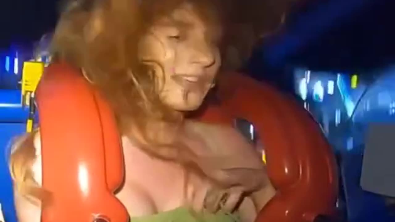 OMG___ Wait for End_ The secret is OUT_ Slingshot Ride Girl Reaction