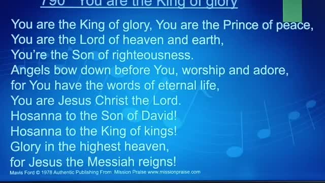 Blessing upon the Son of David