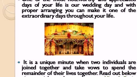 Get to know about Wedding halls in madambakkam