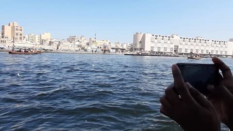 dubai#deira#water#boat#riding#sea#short#video