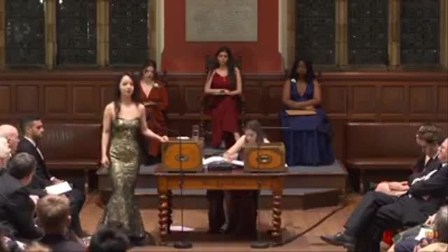 Speech of Uyghur-Canadian actress Anastasia Lin