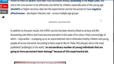 Children get covid more when they are vaccinated
