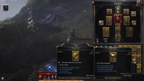 Wolcen Lords of Mayhem Gameplay Mage Summoner using Thunderstrike (part 2)