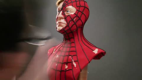 Spider Man Sculpture