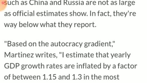 #dictators #gdp are inflated think #china #russia