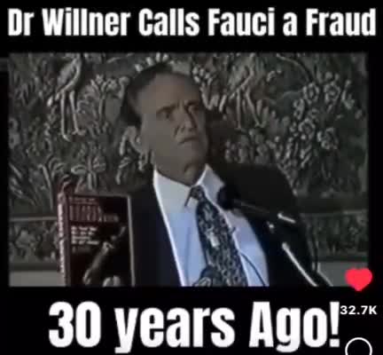 Dr Willner calls out Fauci, the NIH and the Media