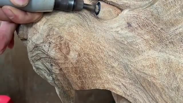 AMAZING WOOD CARVING - woodworking art #woodworkingart #shorts