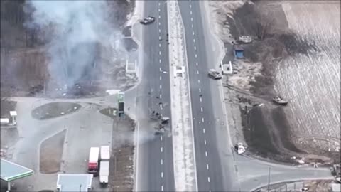 Ukrainian Army Explode Russian Tanks In Kyiv Suburb At Close Range