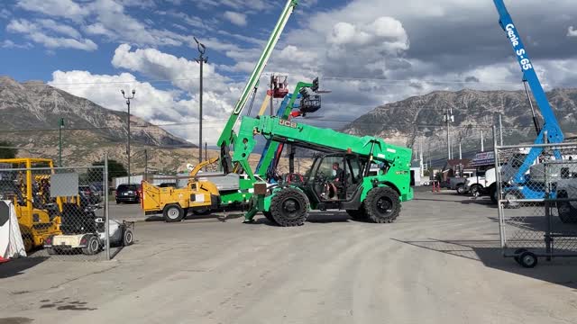 Telehandler Forklift 2014 JCB 510-56 10,000 LB 56' Reach Telescopic Fork Lift