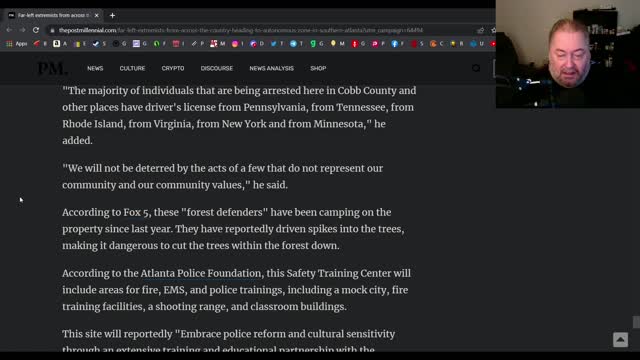 Antifa & other far left extremists go to southern Atlanta