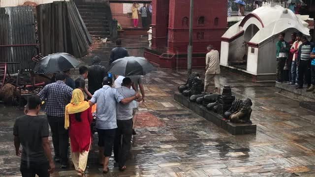 Cremated Bodies in Nepal