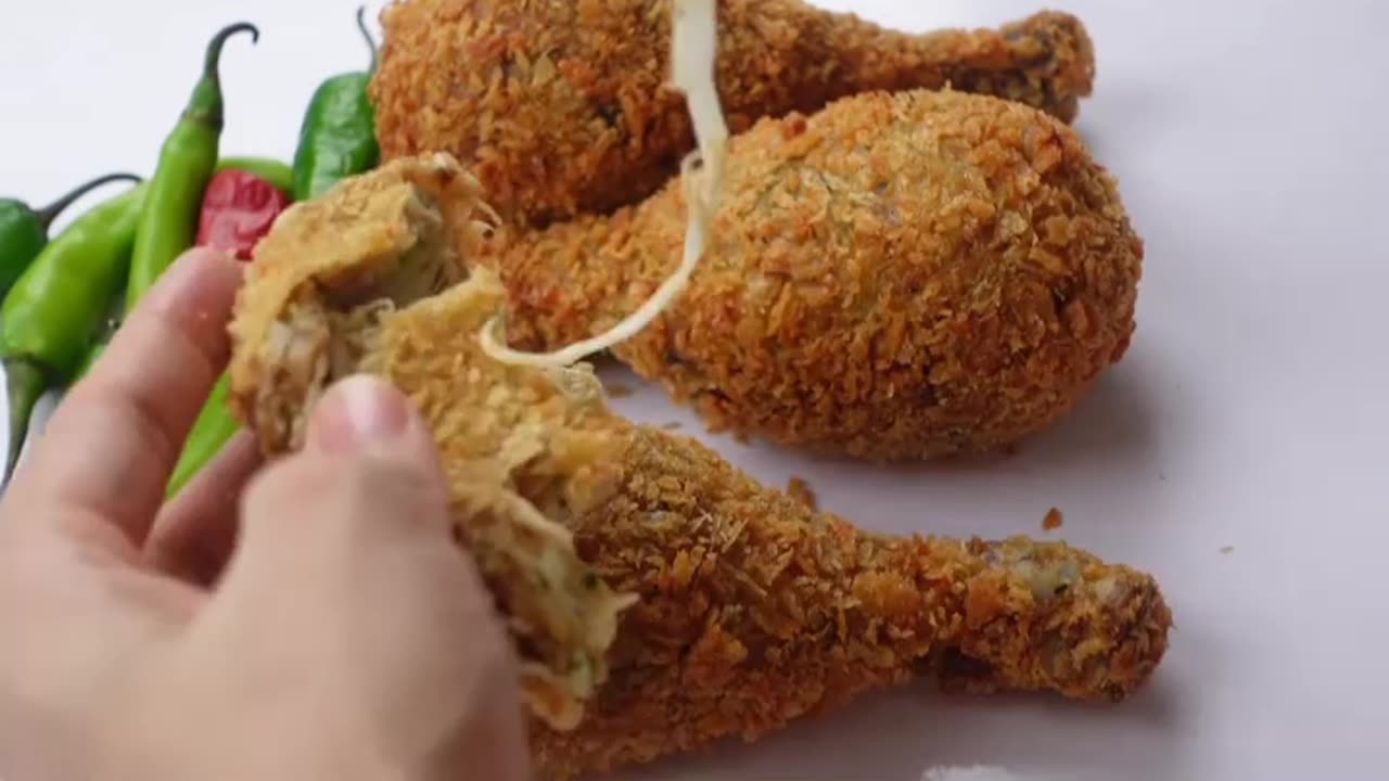 Chicken drumsticks,crispi fried chicken recipe