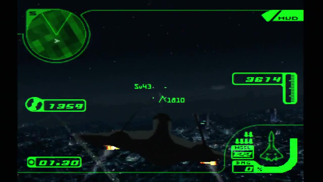 Ace Combat 3: Electrosphere | Mission 34 - Aurora #1