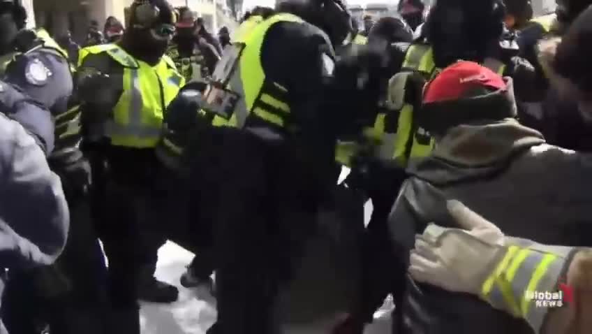 Police beat up veteran in Ottawa