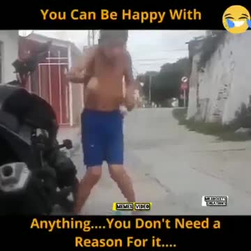 Happy doing anything