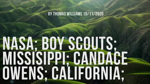 NASA; Boy Scouts; Missisippi; Candace Owens; CAL;