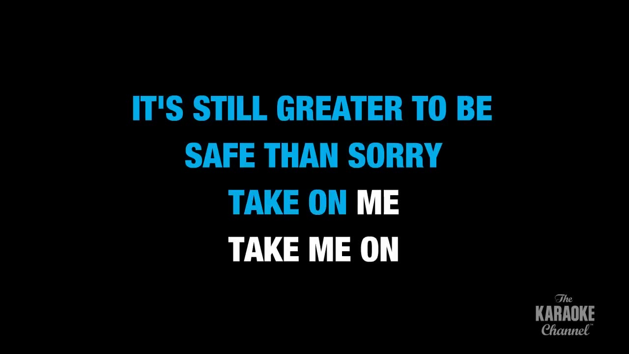 kbkaraokeking Take On Me