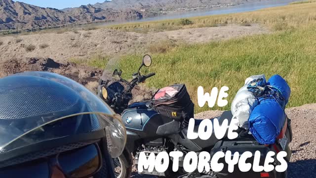 BMW K75 slide show joshua tree/hwy 62 C.A