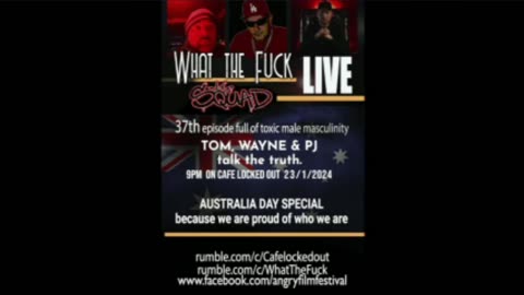 WTF 37 LIVE- AUSTRALIA DAY SPECIAL