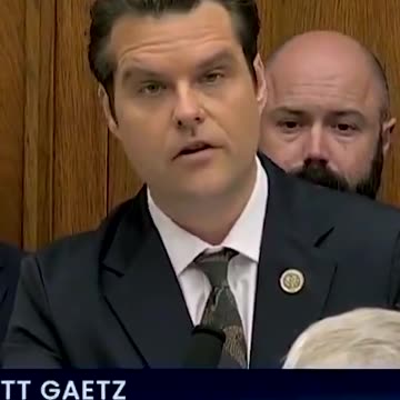 Matt Gaetz EXPOSES Biden's AG