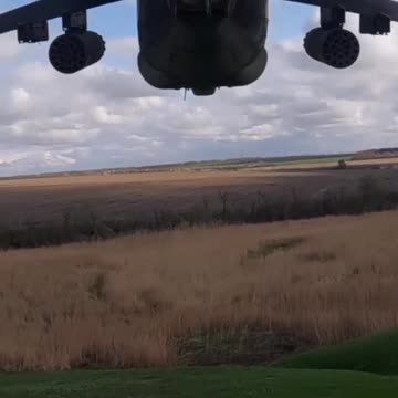 Incredible Footage from Ukrainian Helicopter Pilots