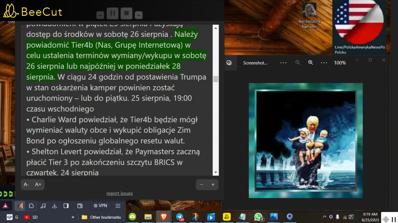 🔴Przywrócona Republika poprzez GCR: aktualizacja z piątku. 25 sierpnia 2023 🔴 autor: Judy Byington