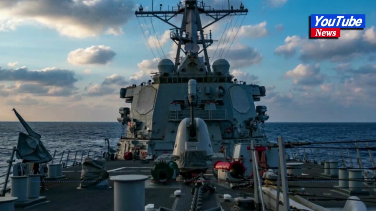 Chinese military says it 'warned' US warship to leave South China Sea Courtesy of YoutubeNews