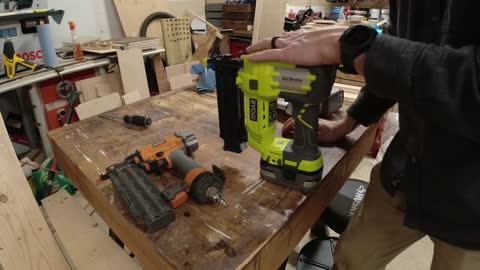 Ryobi Airstrike Nailers