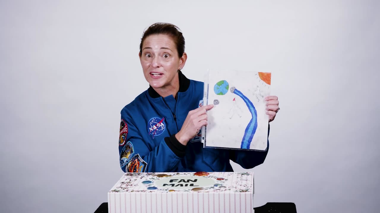 Astronauts Read Fan Mail 2024