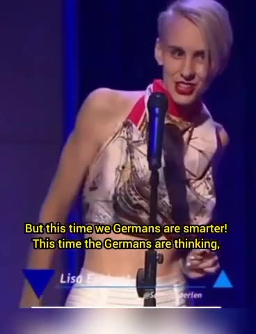 A joke that has got funnier, the state of things in Germany.